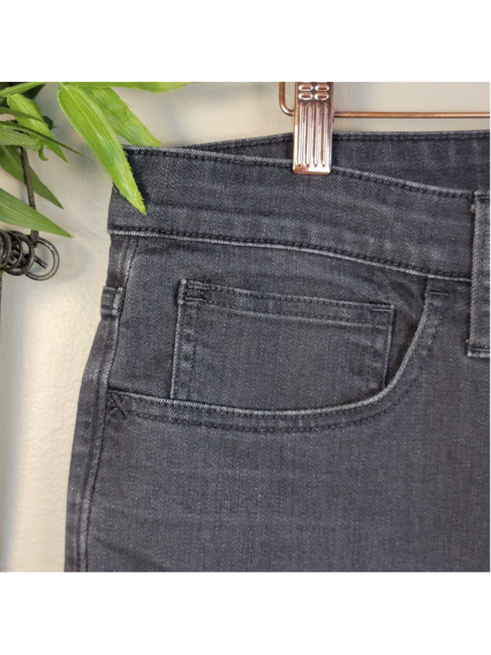 Madewell Roadtripper Skinny Flare Jeans Black Side Split Boot Bootcut 16 W - Picture 3 of 13